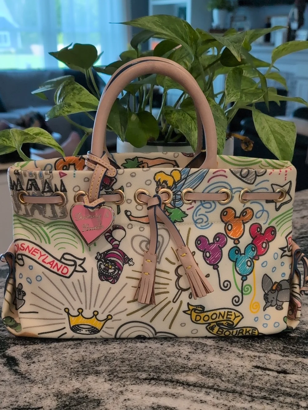 Dooney & Bourke Disneyland Disney Parks Sketch Satchel Bag